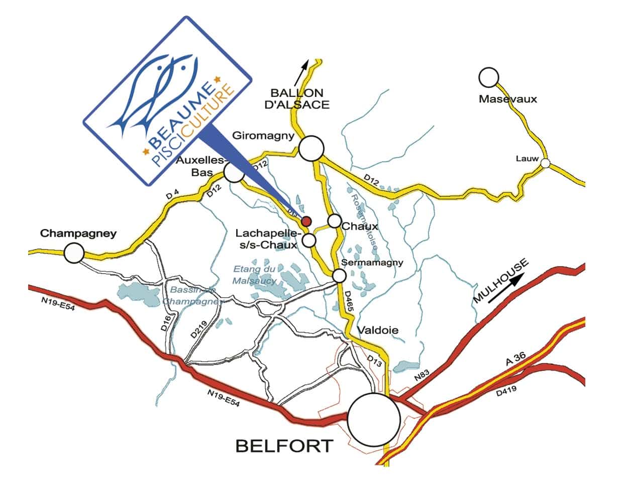 plan pisciculture Beaume plan pisciculture Beaume